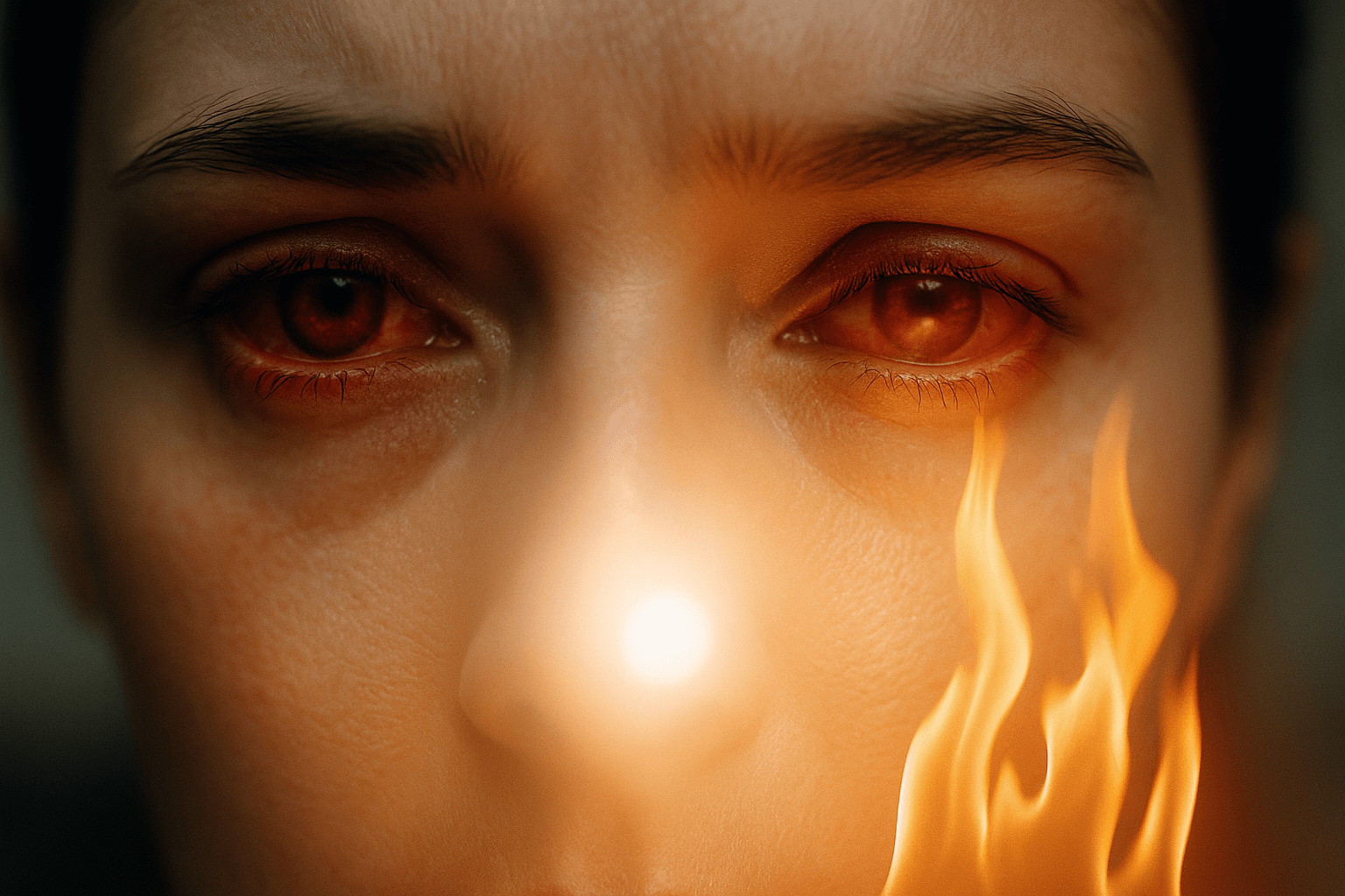 Yeux qui brûlent