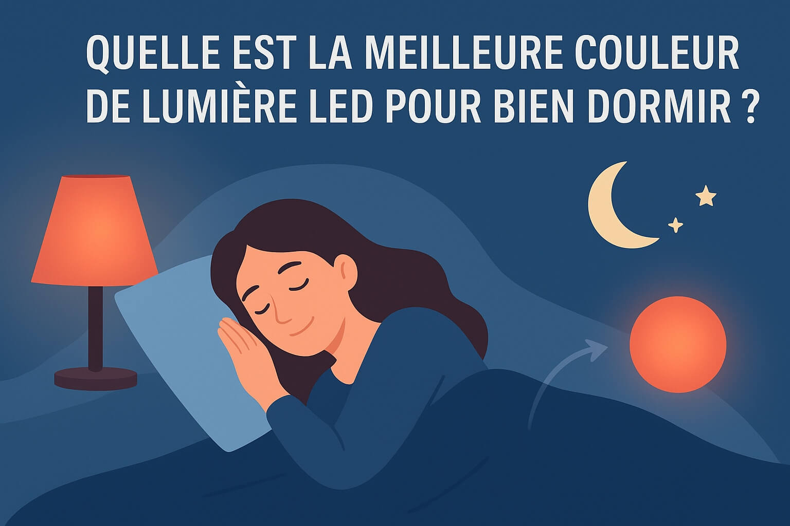 Meilleure couleur de lumière pour dormir