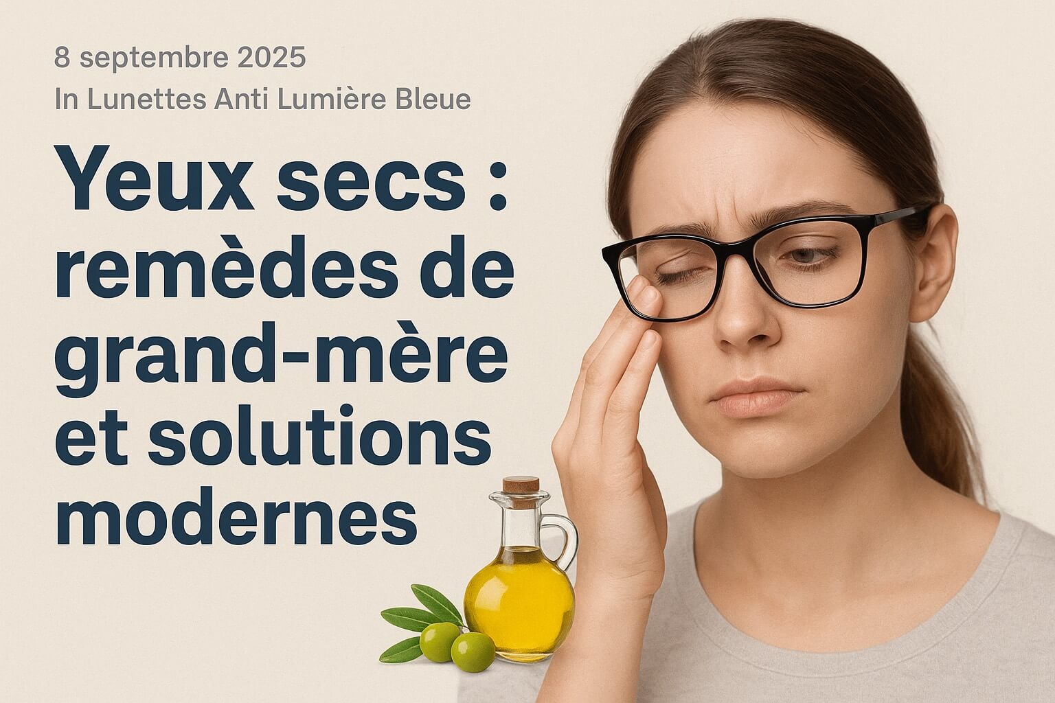 yeux secs remède de grand mère et autres solutions