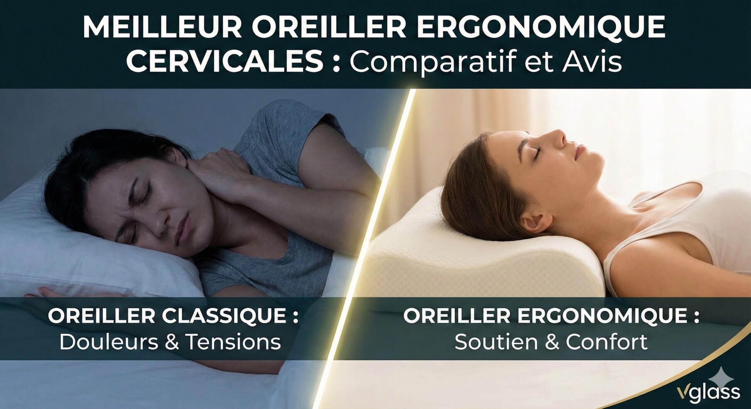 Meilleur Oreiller Ergonomique Cervicales : Comparatif et Avis