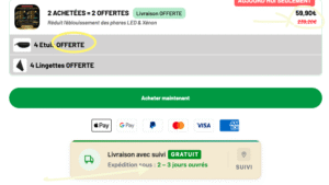 noctioptic avis livraison