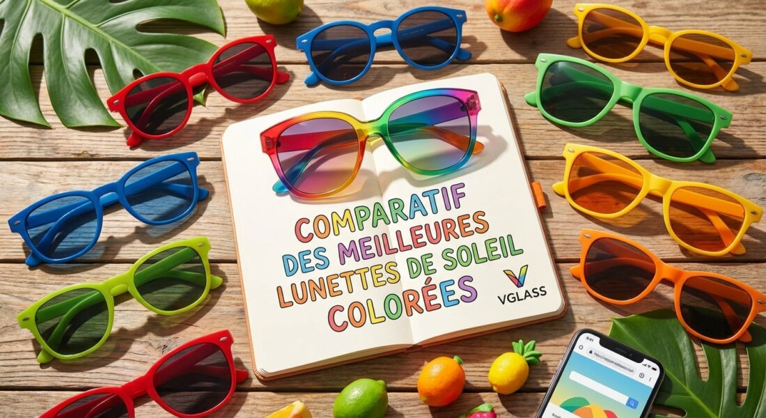 Comparatif des Meilleures Lunettes de Soleil Colorées