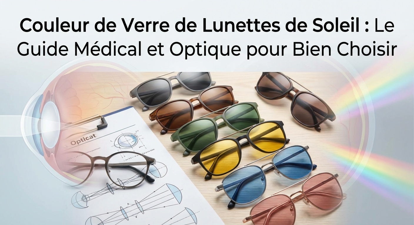Couleur de Verre de Lunettes de Soleil : Le Guide Médical et Optique pour Bien Choisir