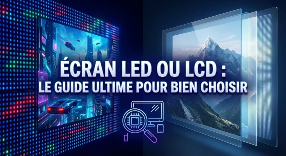 Écran LED ou LCD : Le Guide Ultime pour Bien Choisir