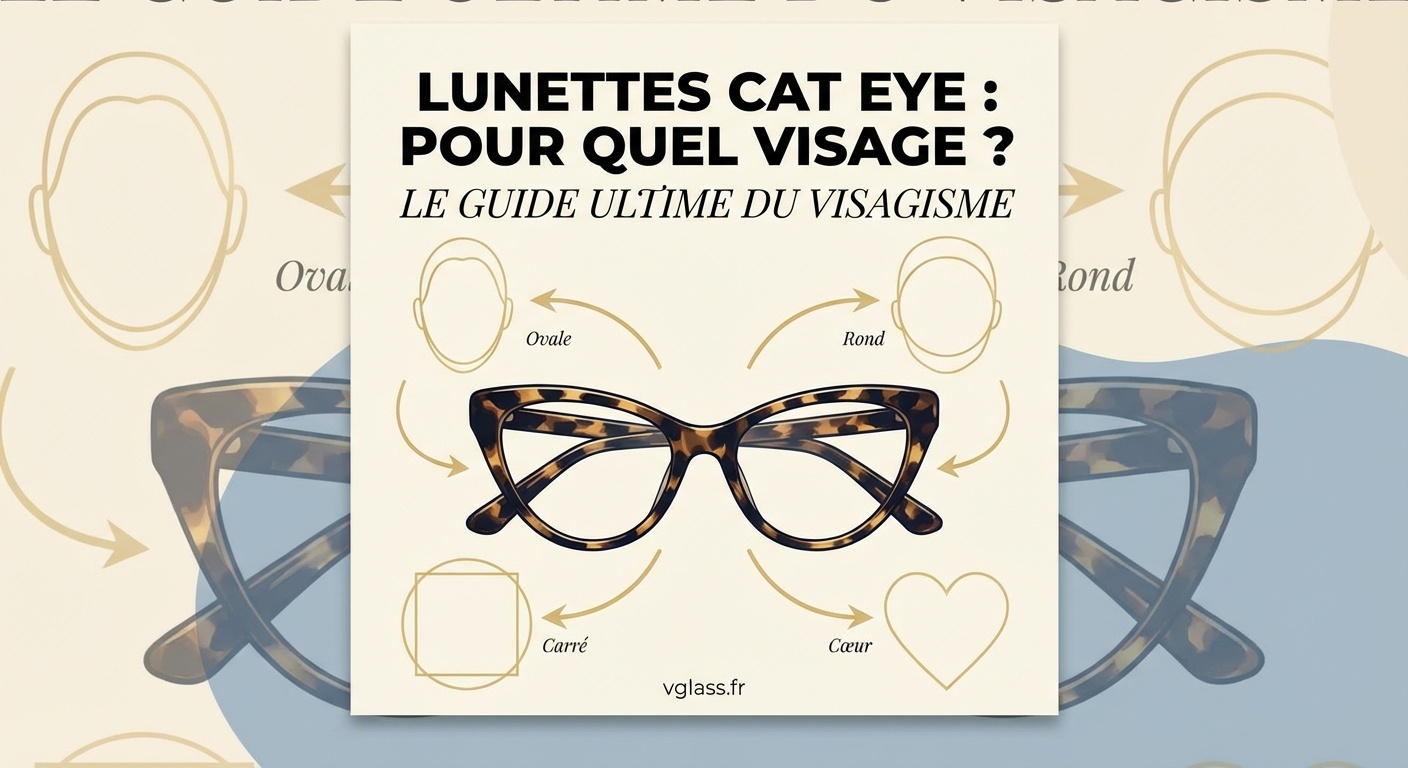 Lunettes Cat Eye : Pour Quel Visage ? Le Guide Ultime du Visagisme