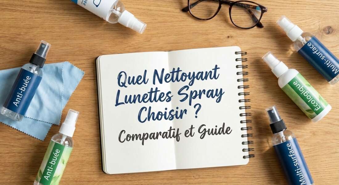 Quel Nettoyant Lunettes Spray Choisir ? Comparatif et Guide