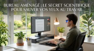 Bureau Aménagé : Le Secret Scientifique pour Sauver Vos Yeux au Travail
