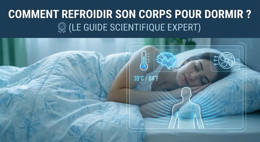 Comment refroidir son corps pour dormir ? (Le guide scientifique expert)