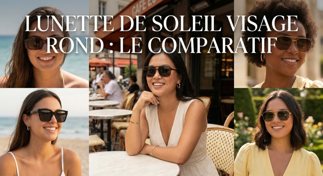 Lunette de Soleil Visage Rond : Le Comparatif