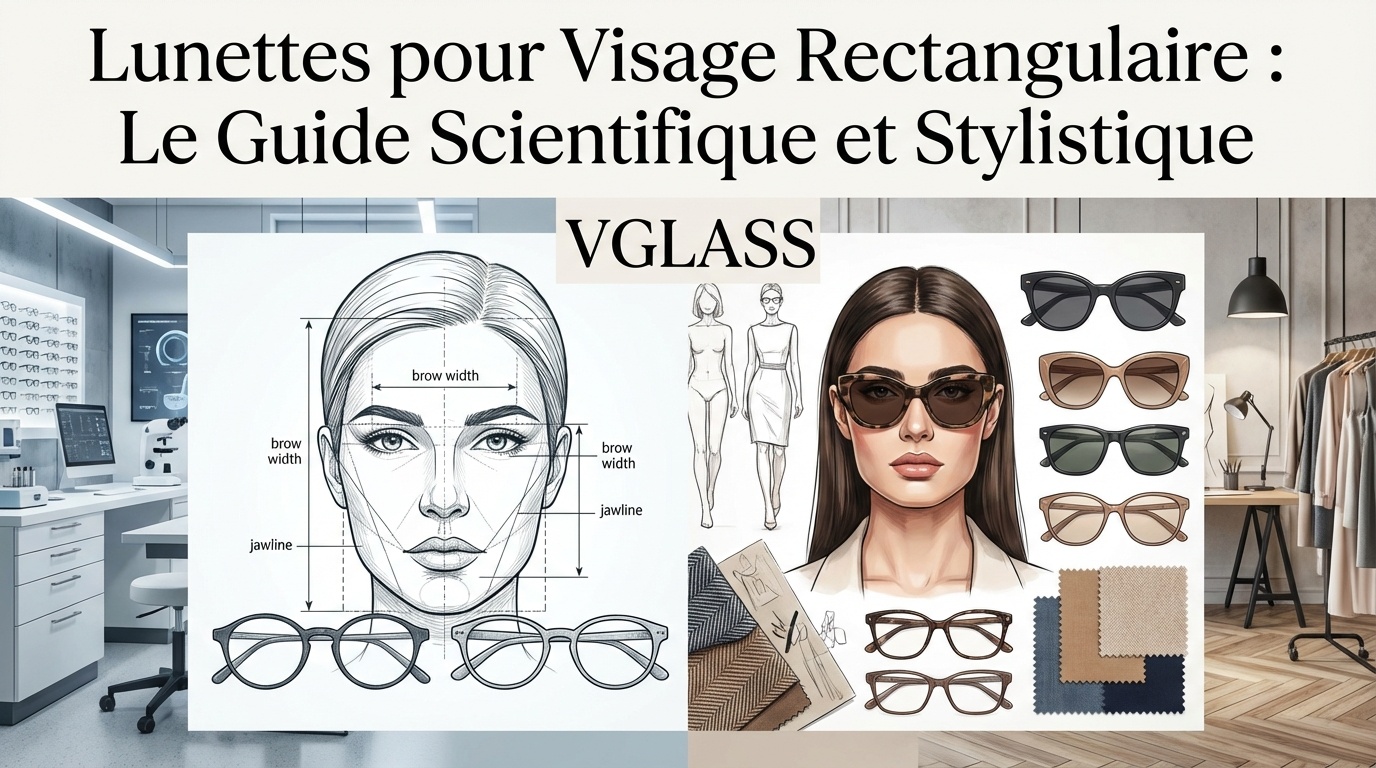 Lunettes pour Visage Rectangulaire : Le Guide Scientifique et Stylistique