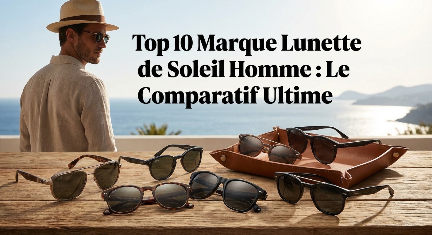 Top 10 Marque Lunette de Soleil Homme : Le Comparatif Ultime