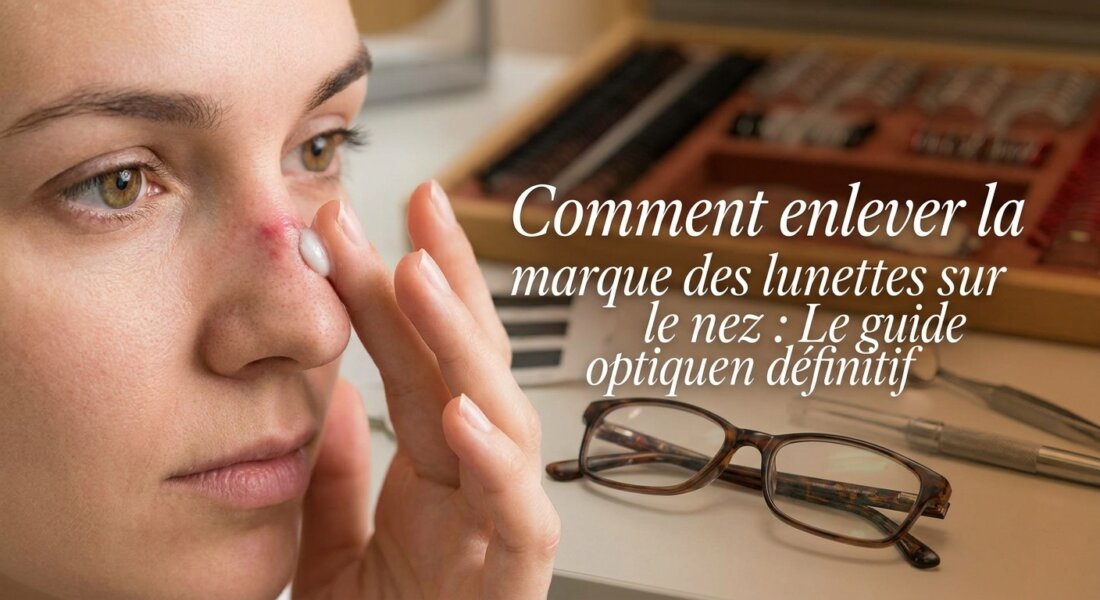 Comment enlever la marque des lunettes sur le nez : Le guide optique définitif