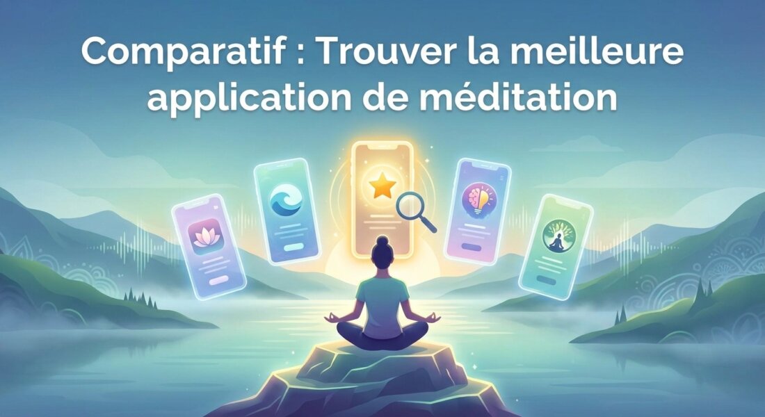 Comparatif : Trouver la meilleure application de méditation