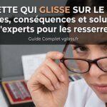 Lunette qui glisse sur le nez : Causes, conséquences et solutions d'experts pour les resserrer