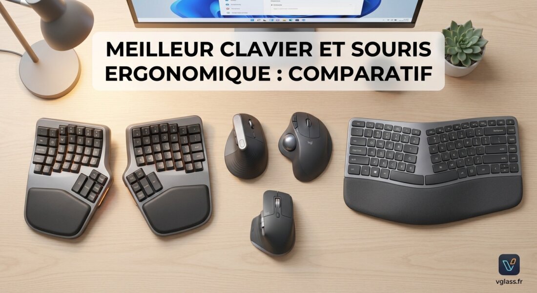 Meilleur Clavier et Souris Ergonomique : Comparatif