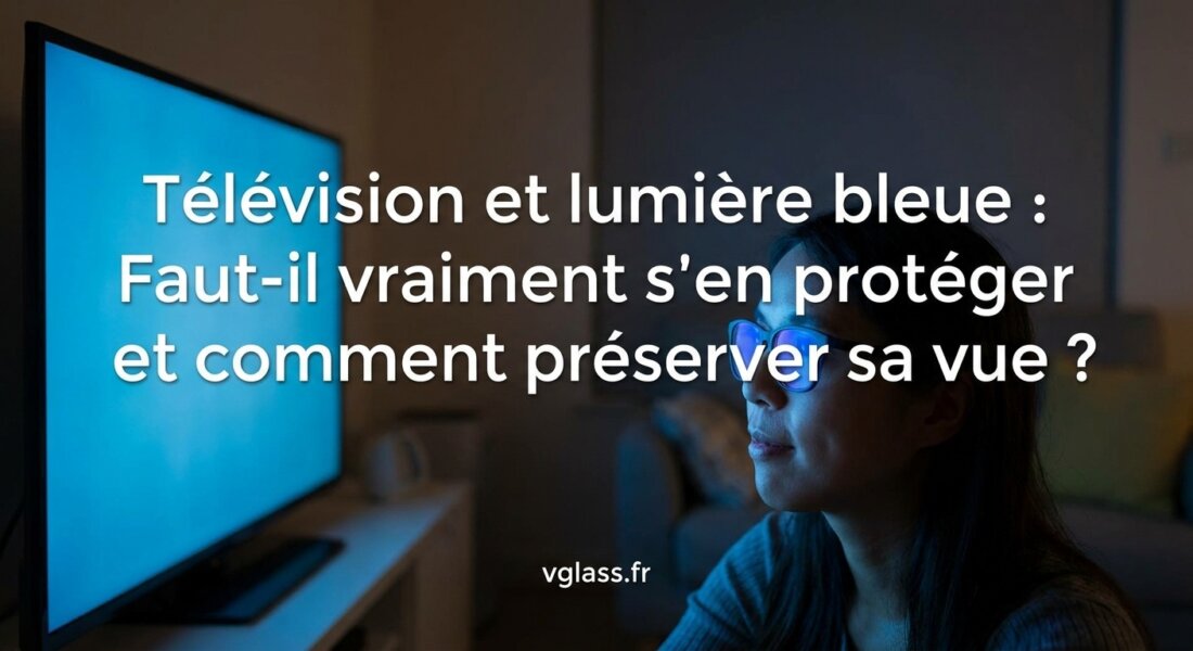 Télévision et lumière bleue : Faut-il vraiment s'en protéger et comment préserver sa vue ?