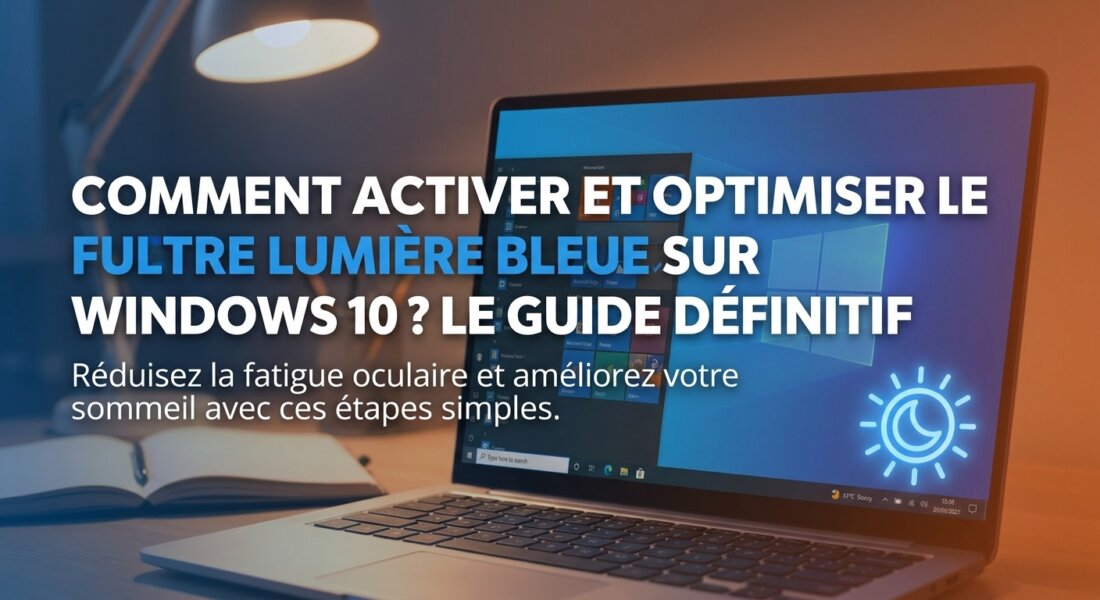 Comment Activer et Optimiser le Filtre Lumière Bleue sur Windows 10 ? Le Guide Définitif