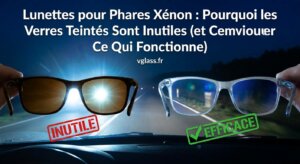 Lunettes pour Phares Xénon : Pourquoi les Verres Teintés Sont Inutiles (et Ce Qui Fonctionne)
