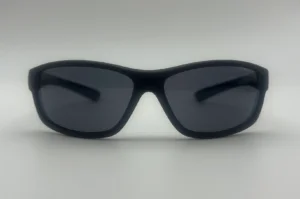 Lunettes de Soleil Ado Noir — Verres Noirs Polarisés