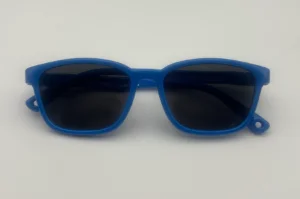 Lunettes de Soleil Enfant Bleu — Verres Noirs Polarisés