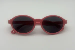 Lunettes de Soleil Enfant Rose — Verres Noirs Polarisés