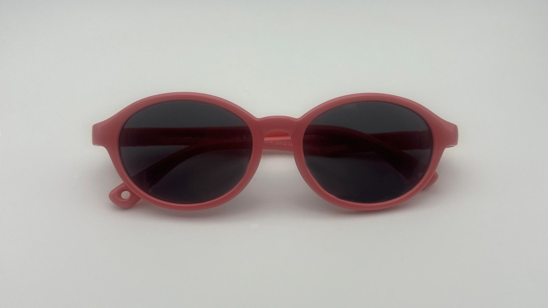 Lunettes de Soleil Enfant Rose — Verres Noirs Polarisés