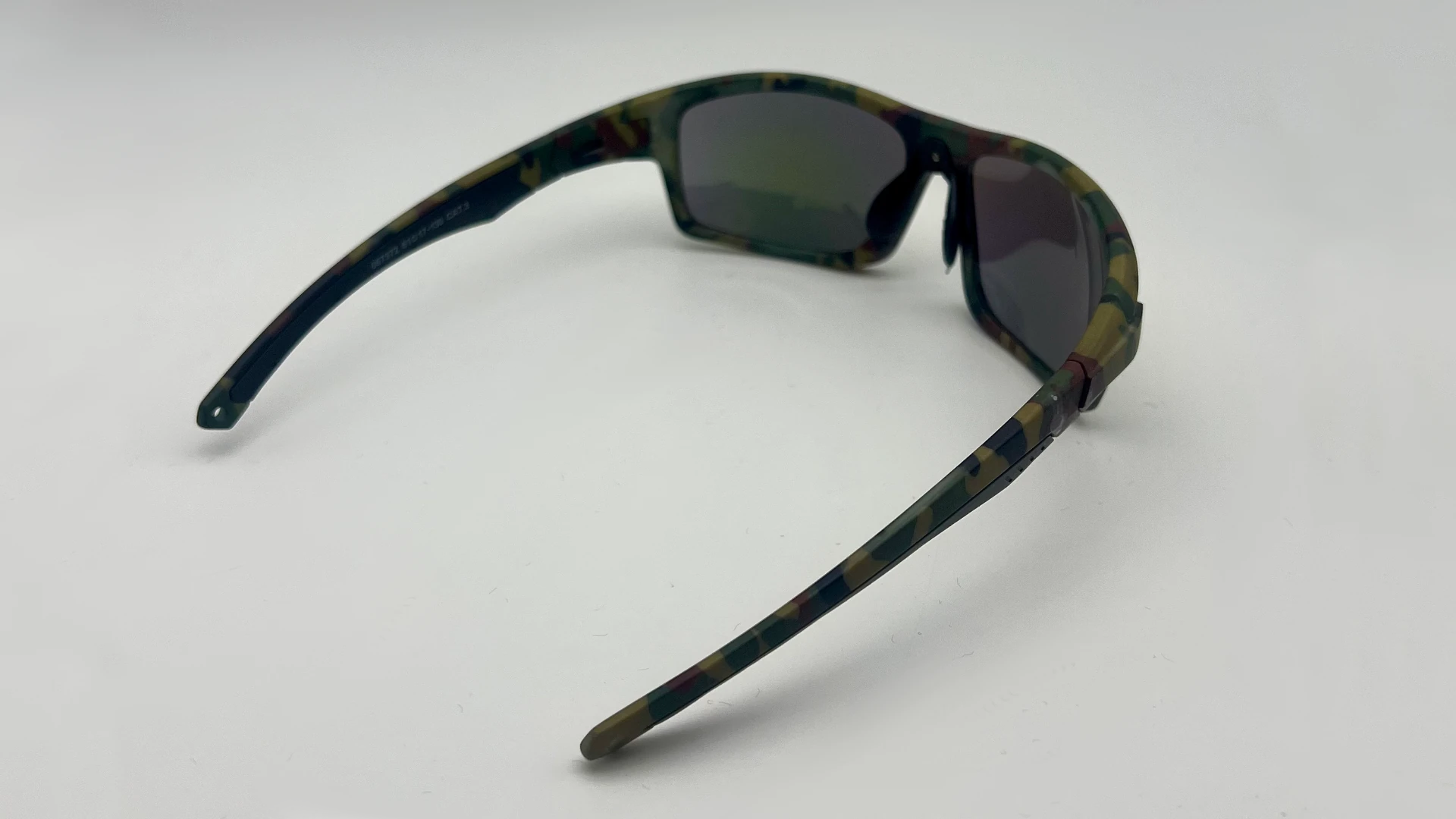Lunettes de Soleil Pêche Camouflage — Verres Vert Miroir Polarisés – Image 6