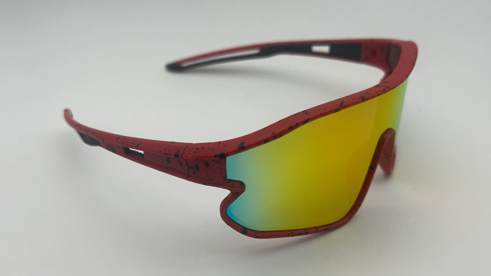 Lunettes de Soleil Style Pit Viper — Verres Jaune Miroir – Image 2