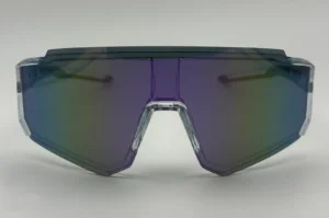 Lunettes de Soleil Vélo — Verres Violet Miroir Polarisés