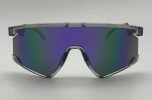 Lunettes de Soleil Voile — Verres Vert Miroir Polarisés